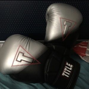 Premium Title Boxing Gloves.